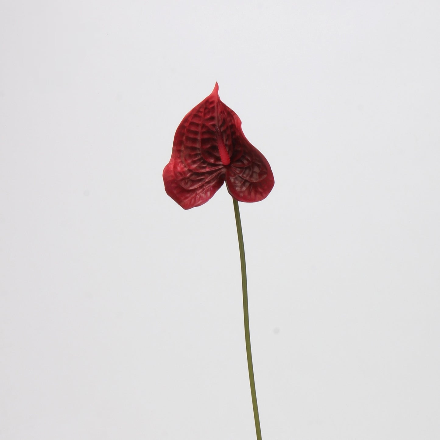 Red & Burgundy Real Touch Artificial Flower Stems – PU Faux Flowers | Panthère Rose
