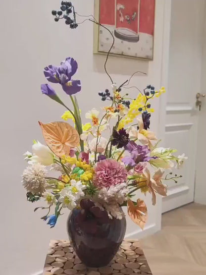 “Celestial Gold“ Luxury Faux Flower Bouquet